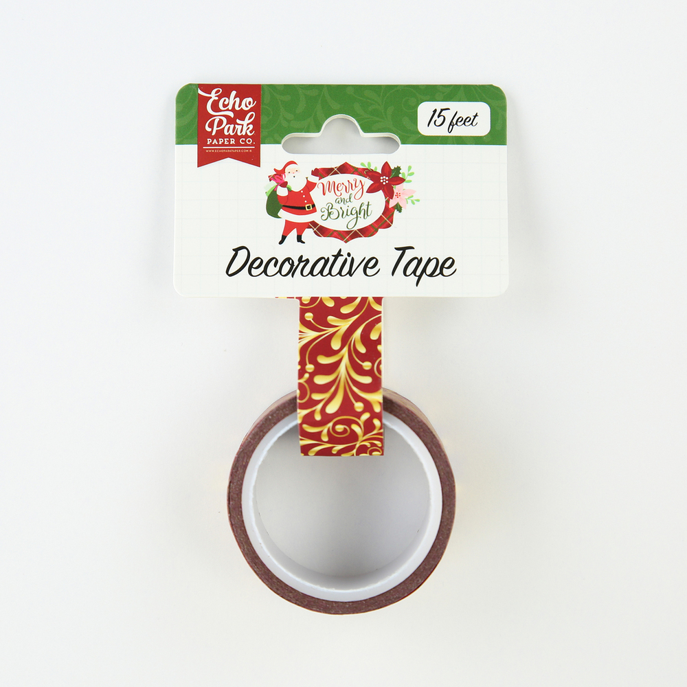 Gold Flourish Decorative Tape - Echo Park