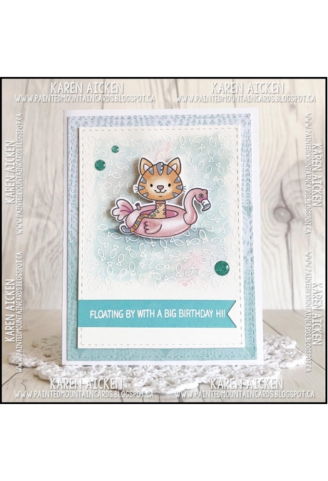 Floating Heart Panel - Die Set