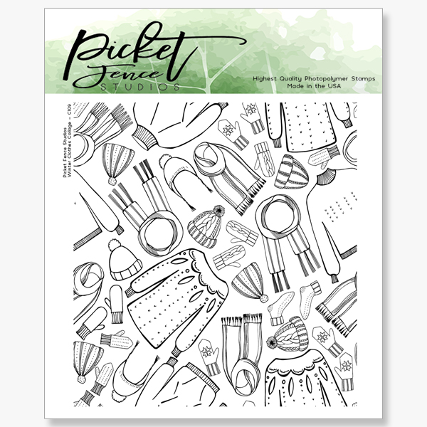 Winter Clothes Collage