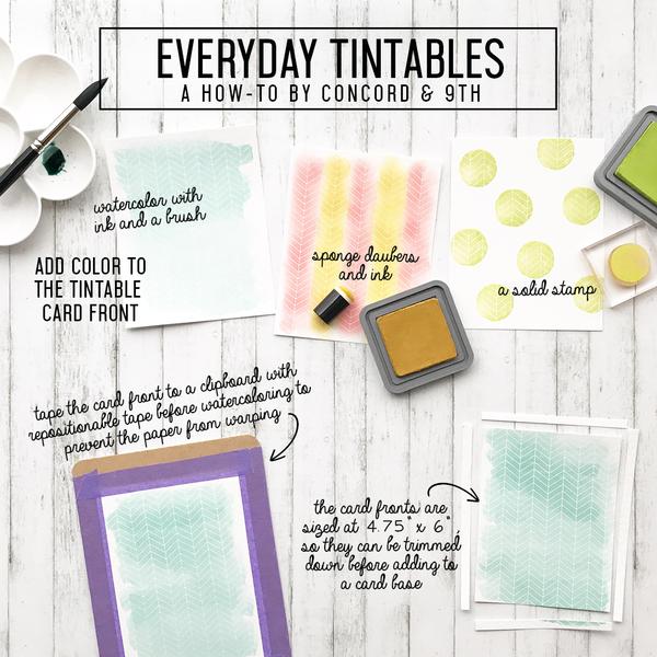 Everyday Tintables - Card Pack Everyday Tintables - Card Pack