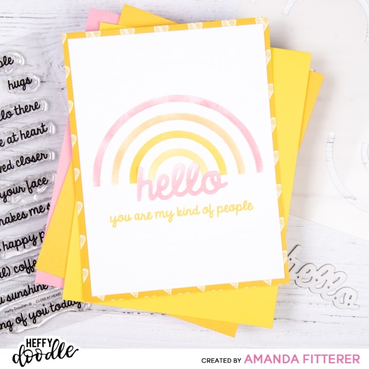 Rainbow Builder - Stencil