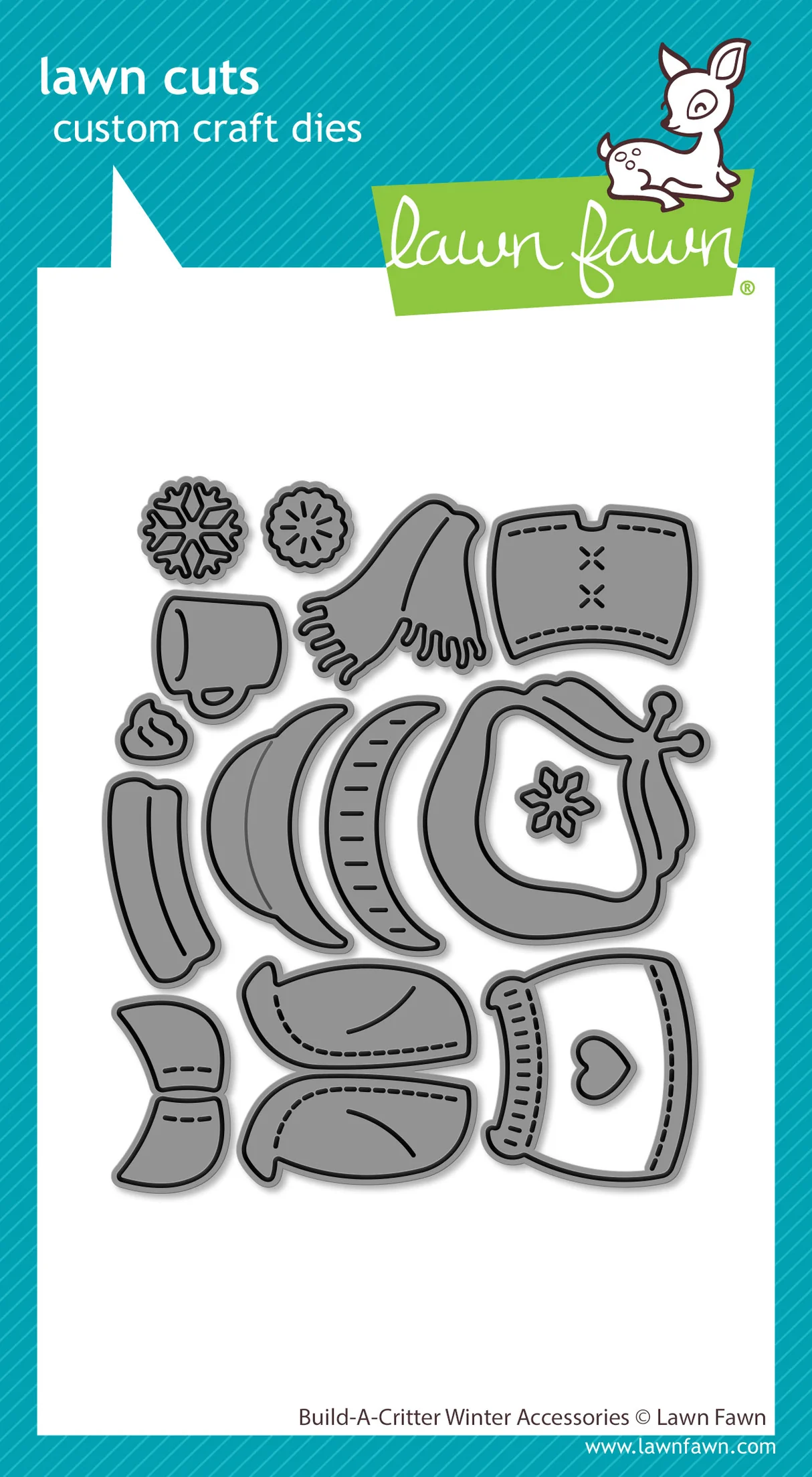 Build-A-Critter Winter Accessories - Lawn Cuts Build-A-Critter Winter Accessories - Lawn Cuts