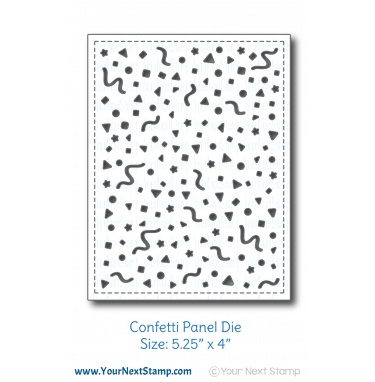 Confetti Panel - Die