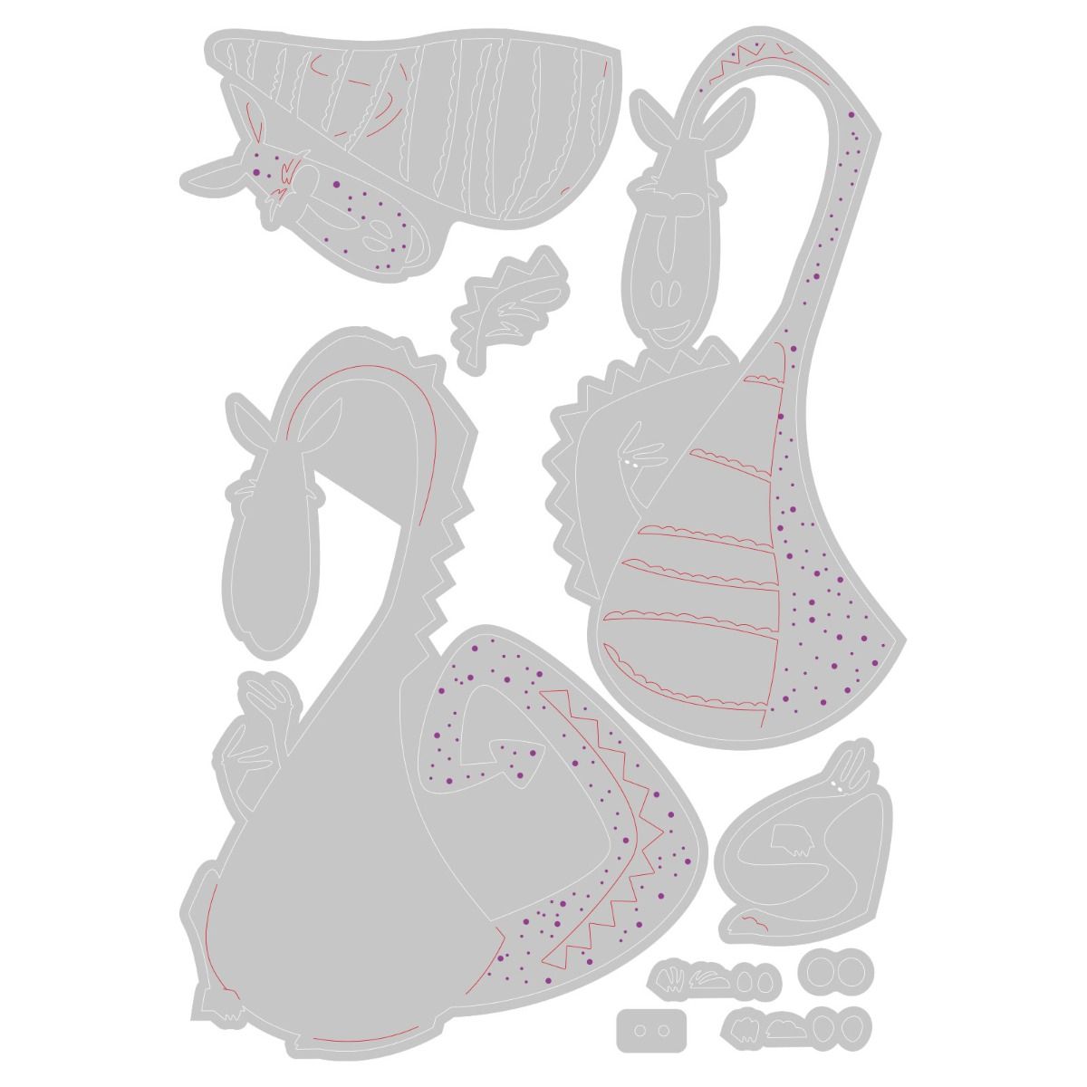 Rupert - Colorize - Sizzix Thinlits Dies By Tim Holtz Rupert - Colorize - Sizzix Thinlits Dies By Tim Holtz