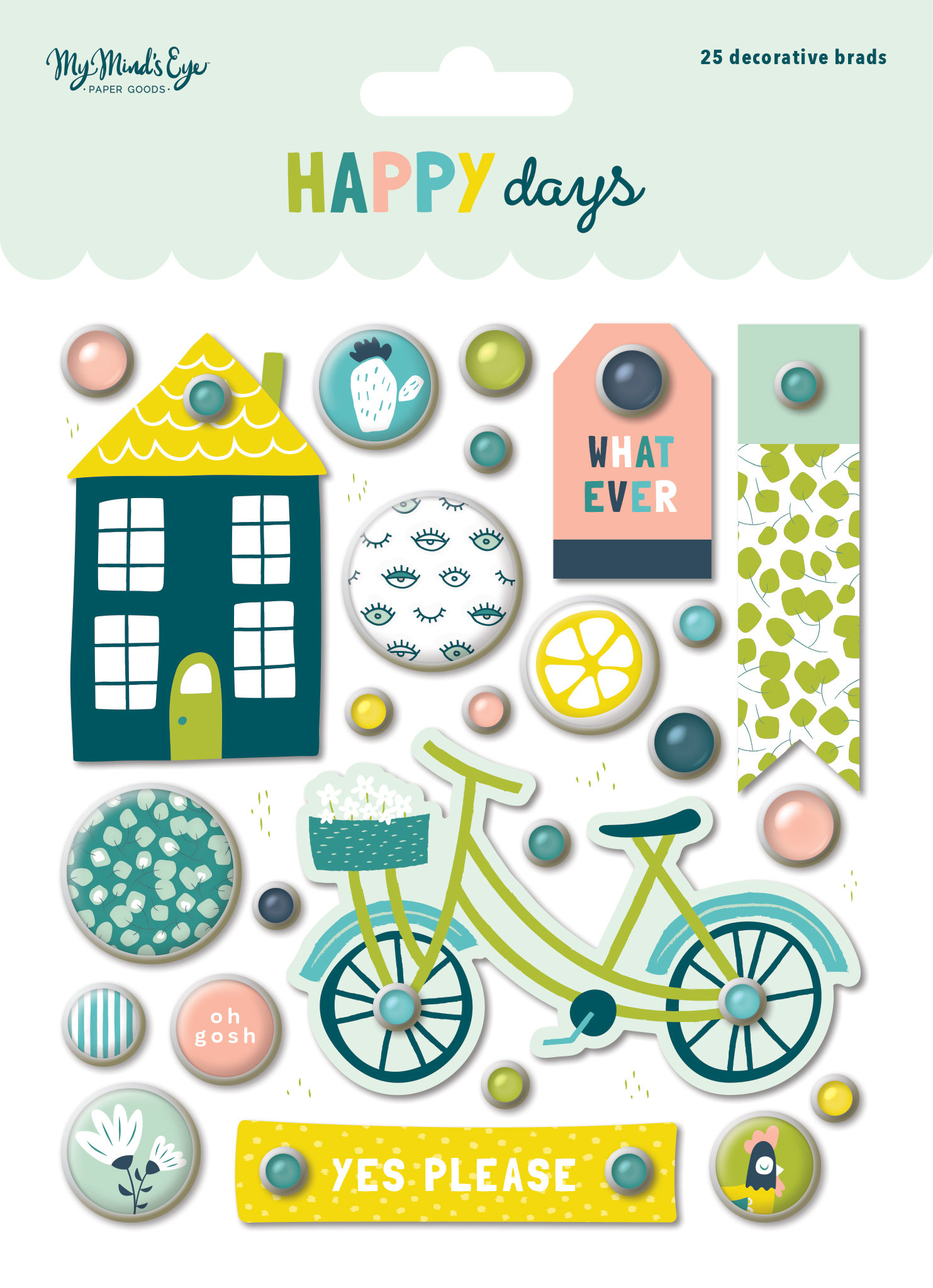 Brads - Happy Days Collection - My MindÂ´s Eye