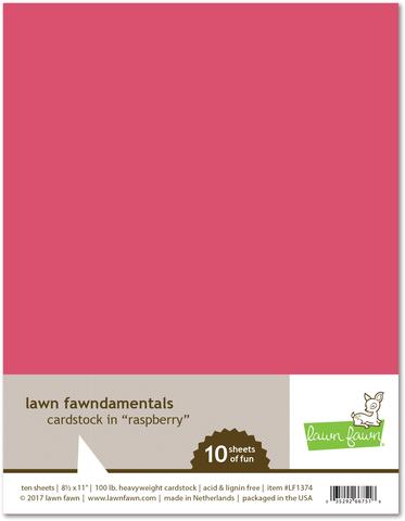 Raspberry Cardstock Raspberry Cardstock