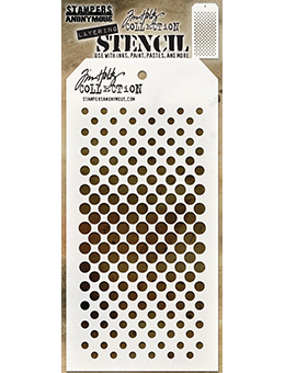 Gradient Dot - Tim Holtz Layering Stencil Gradient Dot - Tim Holtz Layering Stencil