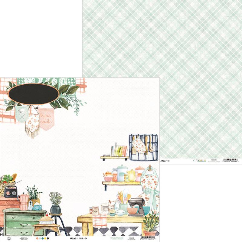 04 - Around the Table - 12"x12" 04 - Around the Table - 12"x12"