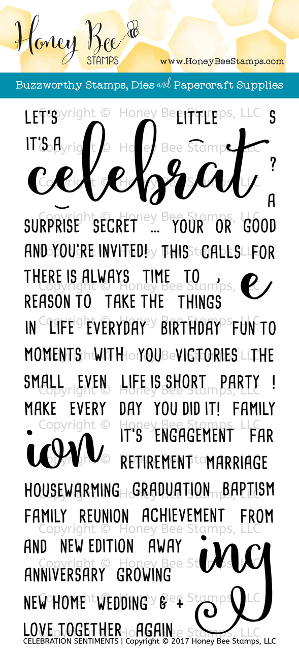 Celebration Sentiments Celebration Sentiments