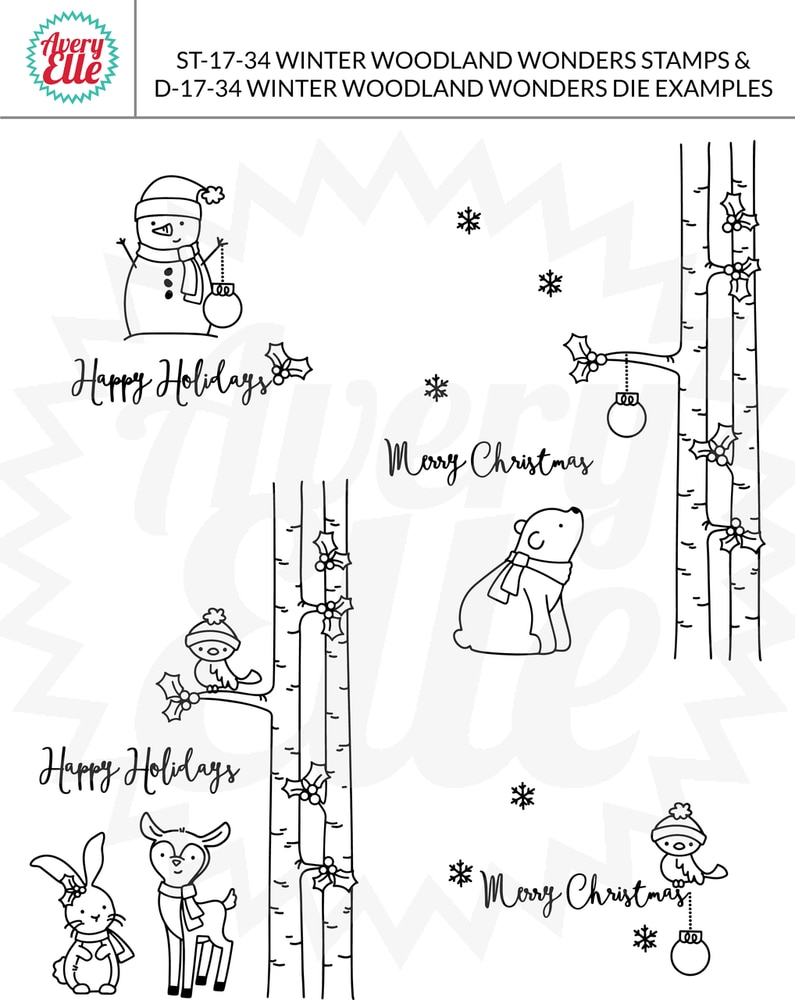 Winter Woodland Wonders - Elle-ments Winter Woodland Wonders - Elle-ments