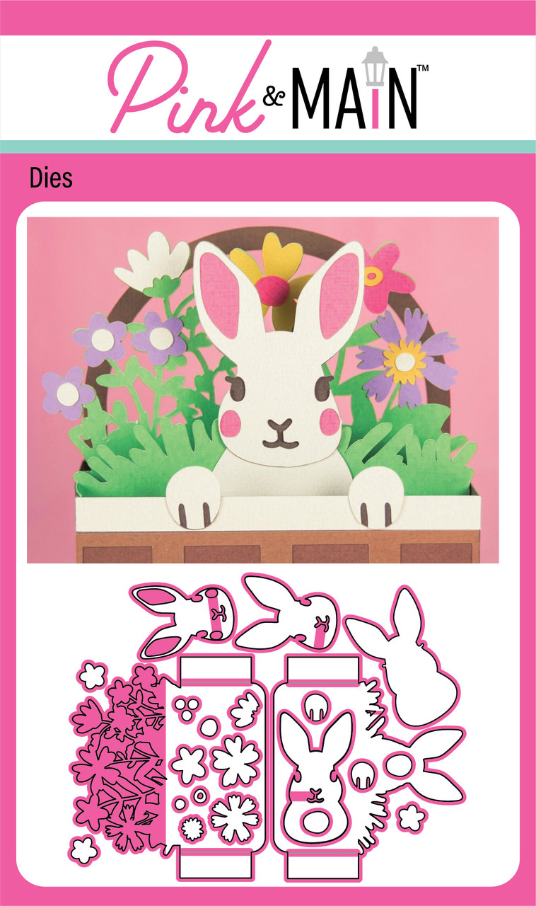 Bunny In The Basket Add On - Dies
