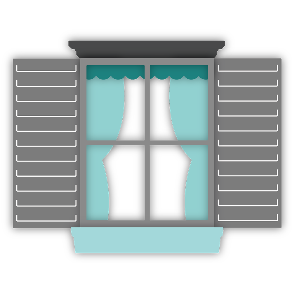 Cottage Window - Honey Cuts