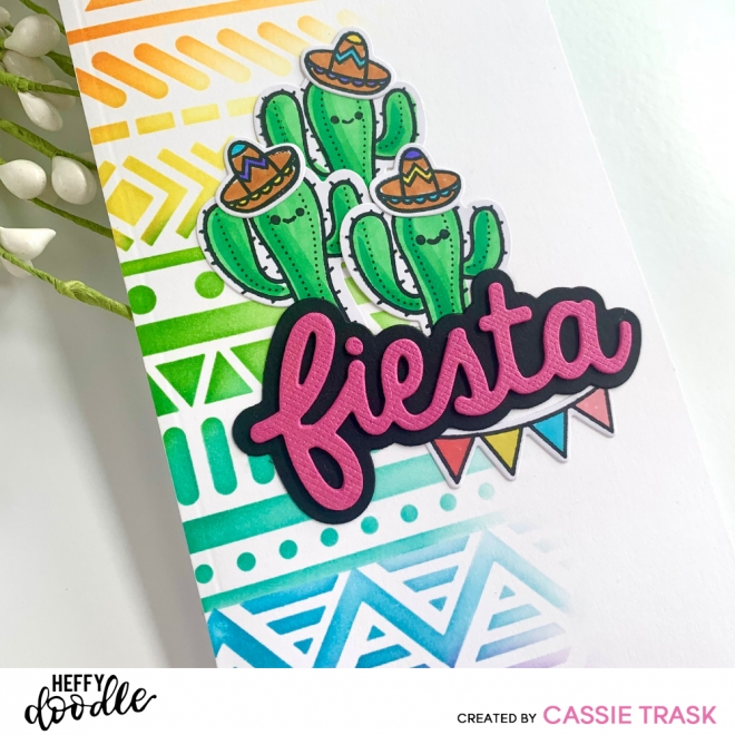 Fiesta Time - Stencil
