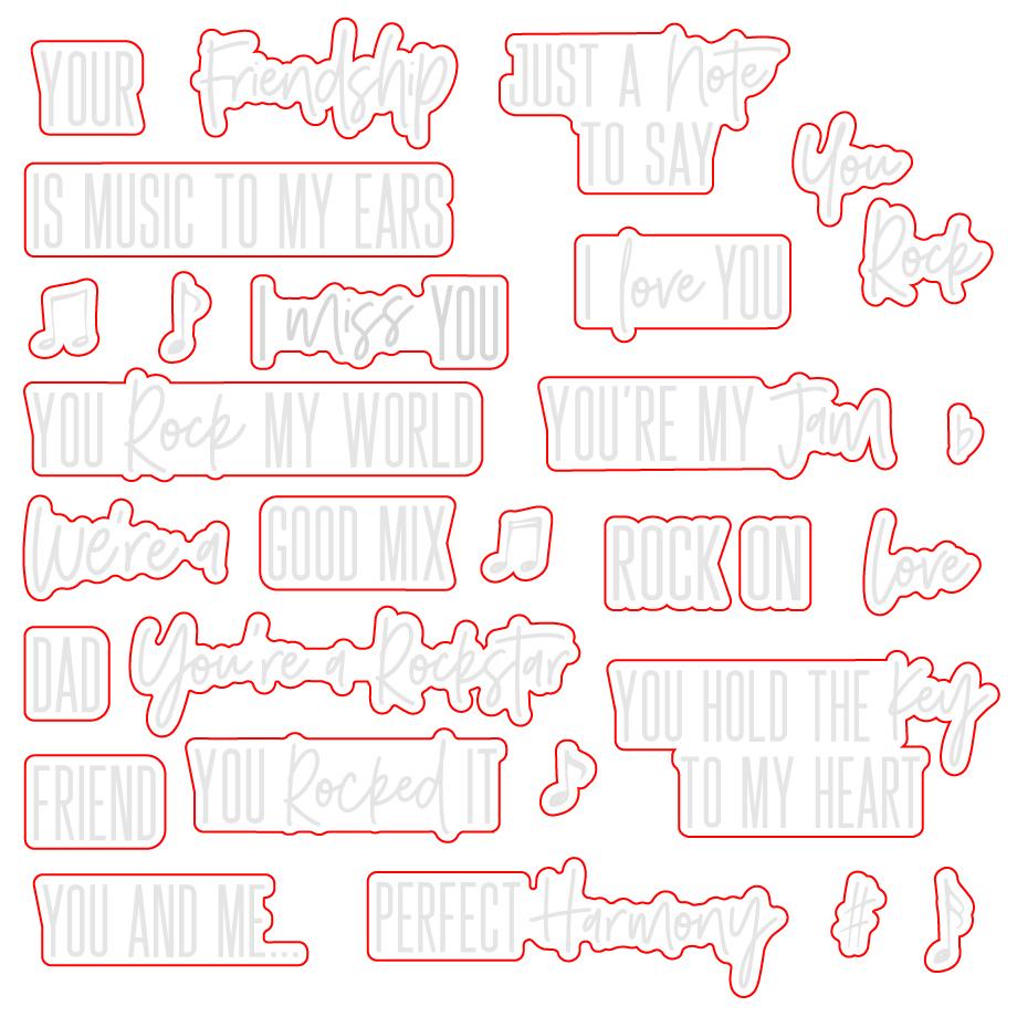 Rockstar Sentiments - Honey Cuts