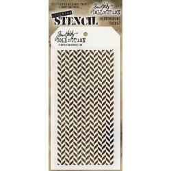 Herringbone - Tim Holtz Layering Stencil Herringbone - Tim Holtz Layering Stencil