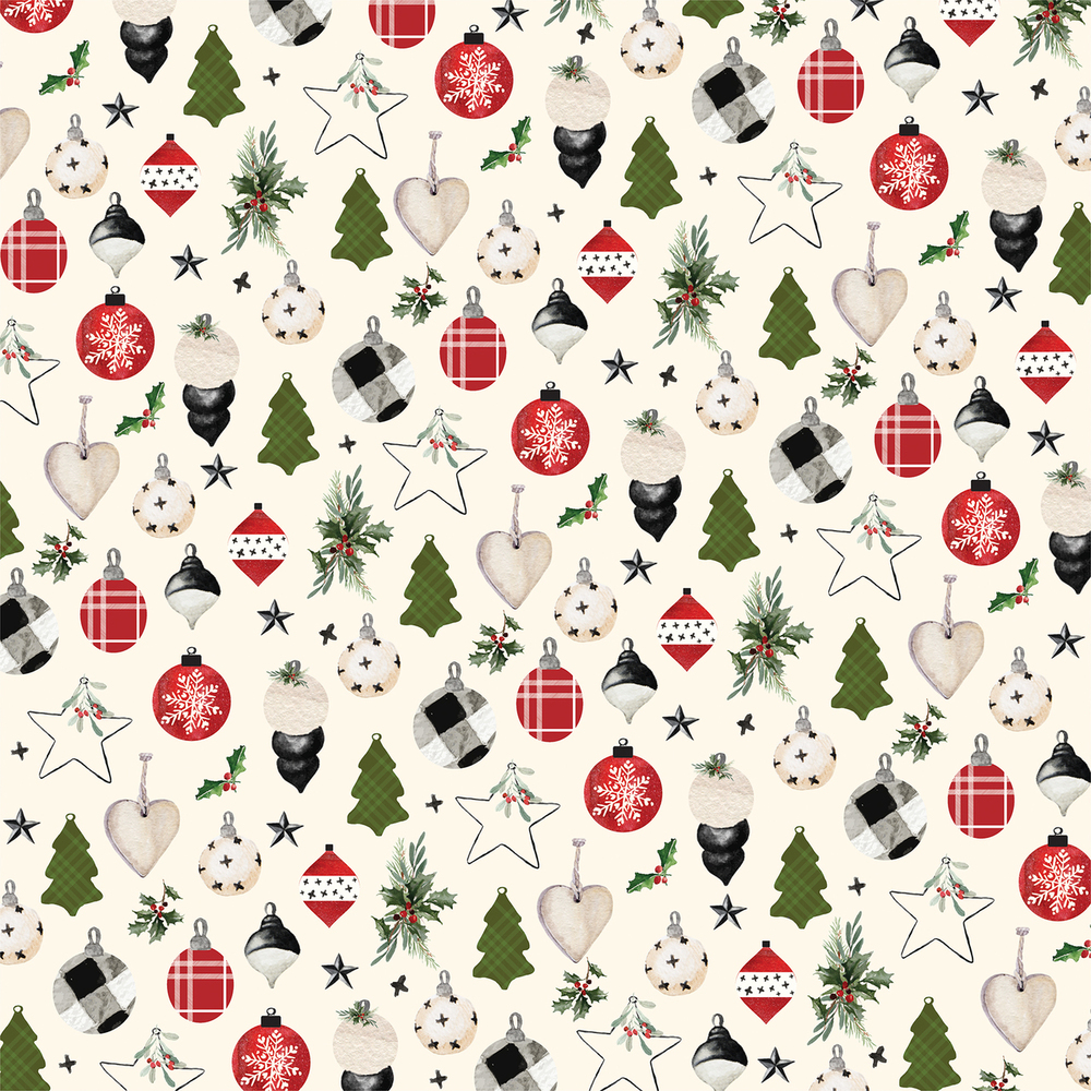 Festive Ornaments - Carta Bella Festive Ornaments - Carta Bella