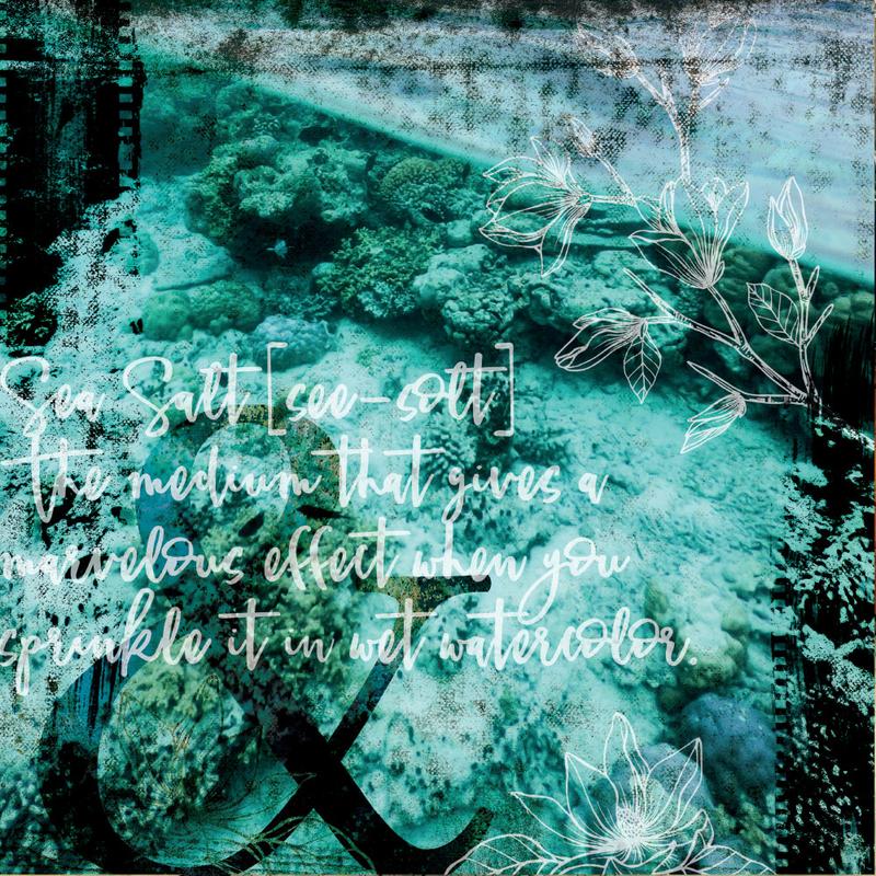 Summer Art - Elizabeth Craft Designs - 12"x12" Summer Art - Elizabeth Craft Designs - 12"x12"