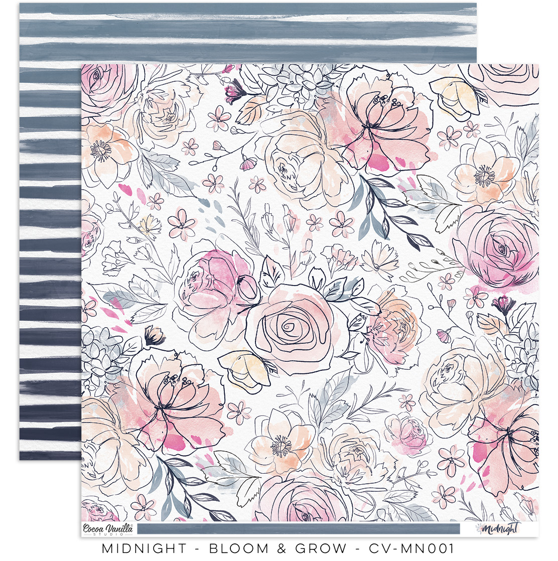 Bloom & Grow - Paper - Midnight Bloom & Grow - Paper - Midnight