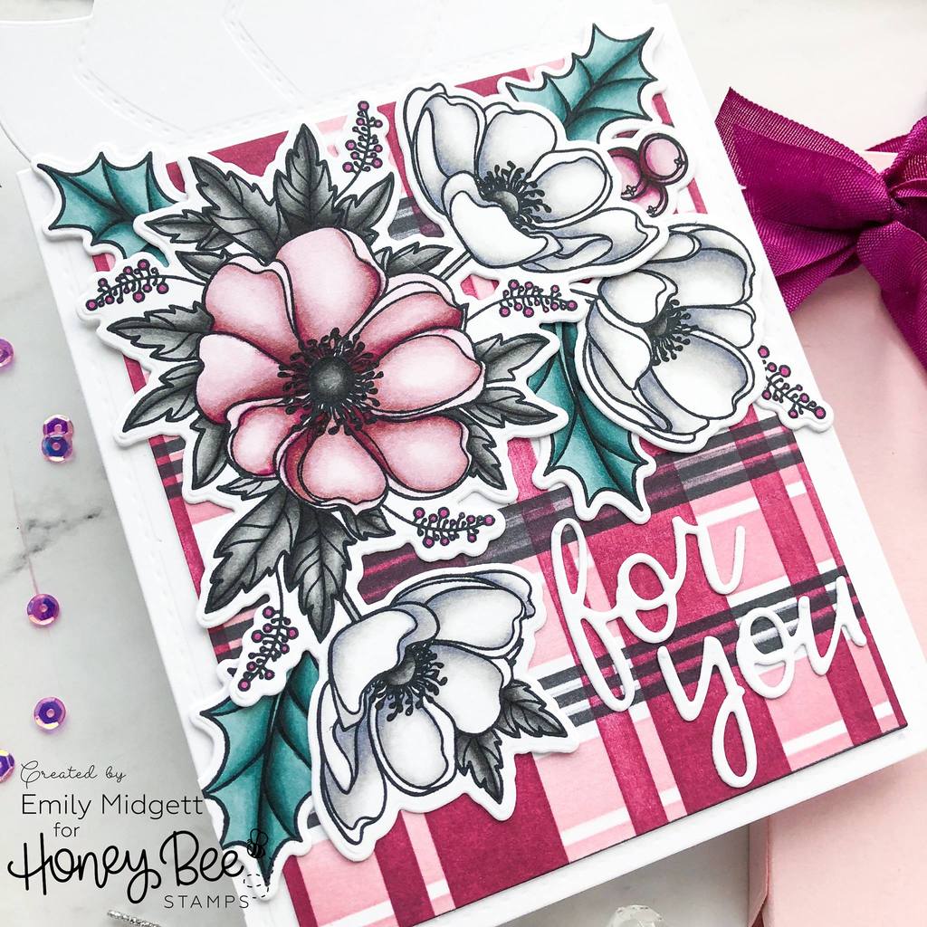 Plaid Background - Set of 4