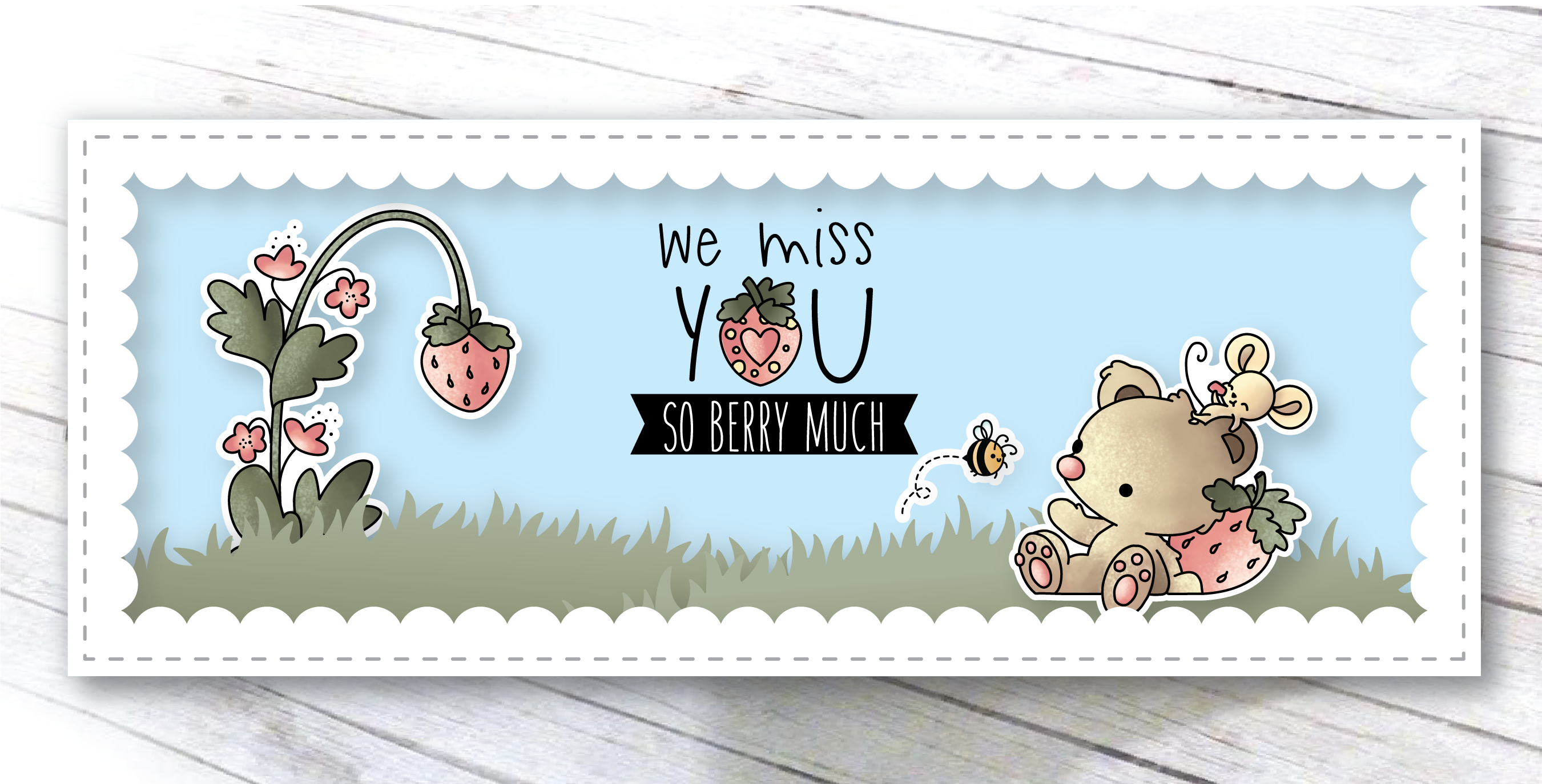 Slim Line Scallop - Die Set Slim Line Scallop - Die Set