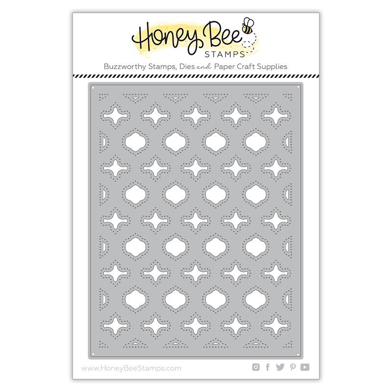 Quatrefoil A2 Cover Plate - Base - Honey Cuts