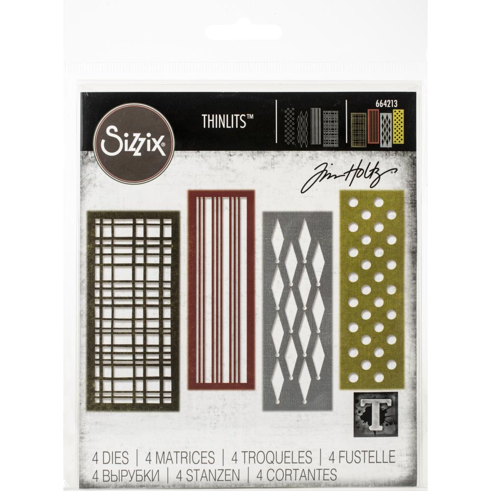 Festive Repeat - Sizzix Thinlits Dies By Tim Holtz