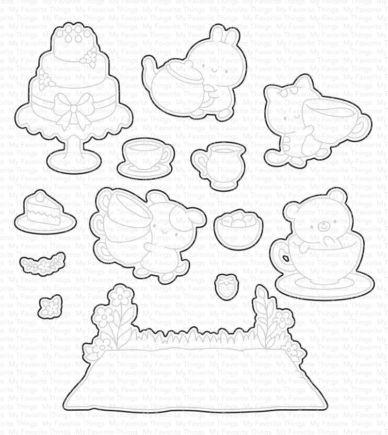 Tea Party Pals - Die-namics