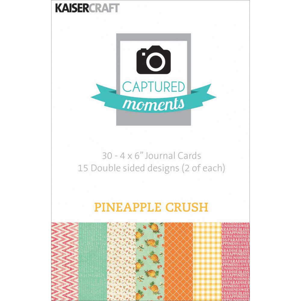 Captured Moments Double-Sided Cards - Pineapple Crush