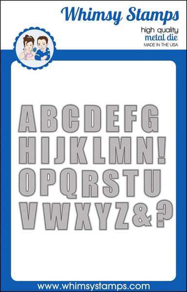Bold ABC - Die Set