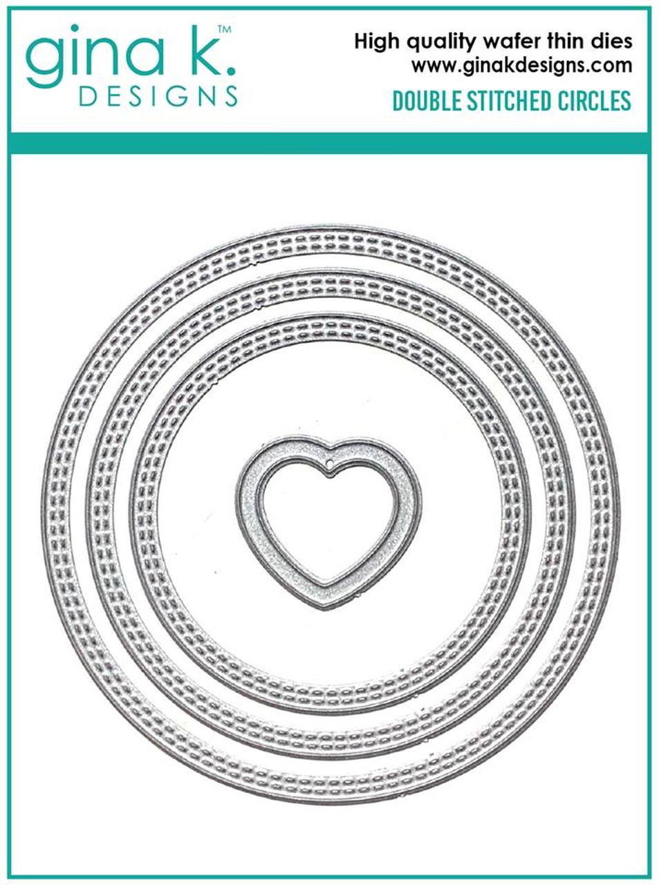 Double Stitched Circle - Dies Double Stitched Circle - Dies