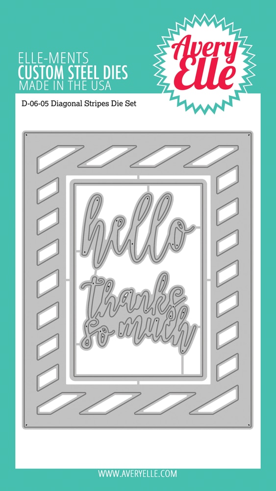 Diagonal Stripes - Elle-ments