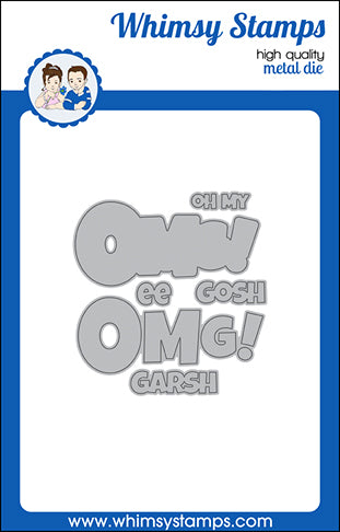 OMG! Word and Shadow - Die Set 