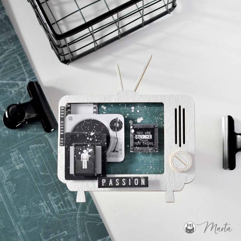 Deco Base TV - Light Chipboard