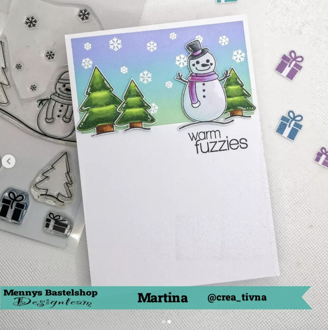 Winterwonderland Mennys Stamps