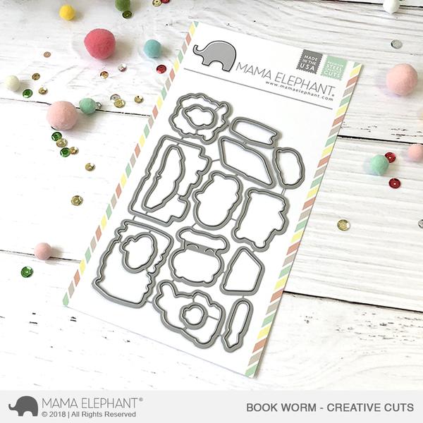 Book Worm - Creative Cuts Book Worm - Creative Cuts