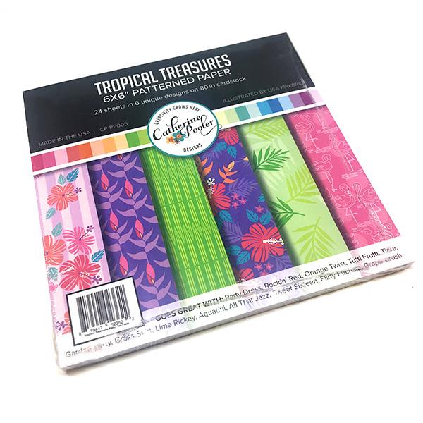 Tropical Treasures - Patterned Paper Tropical Treasures - Patterned Paper