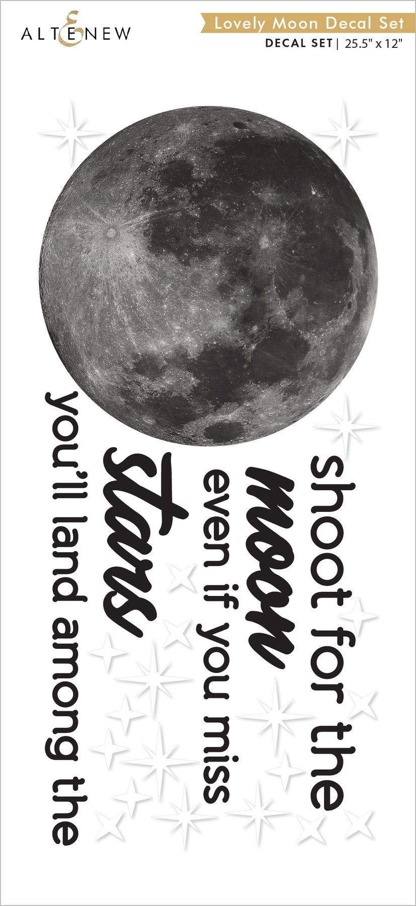 Lovely Moon Decal Set - Medium