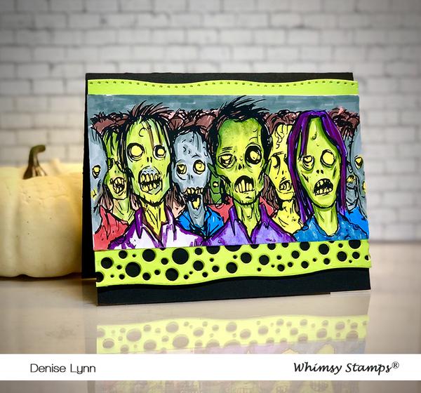 Bats and Bubbles Border - Die Set