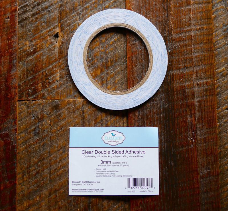 Double Sided Tape - Elizabeth Craft Designs - 3mm - 0.1"