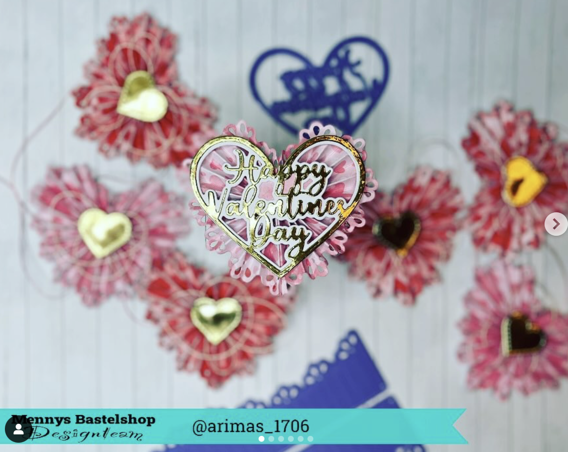 Herz Girlande Herz Girlande