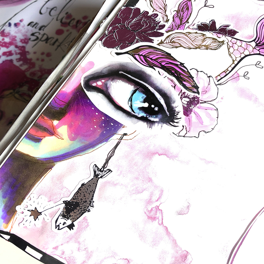 Colorist Stickers - Jane Davenport Colorist Stickers - Jane Davenport