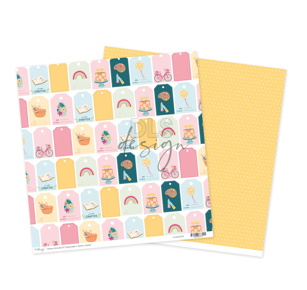 Sweet Labels - 12" - Eleven Shades Of Happiness Sweet Labels - 12" - Eleven Shades Of Happiness