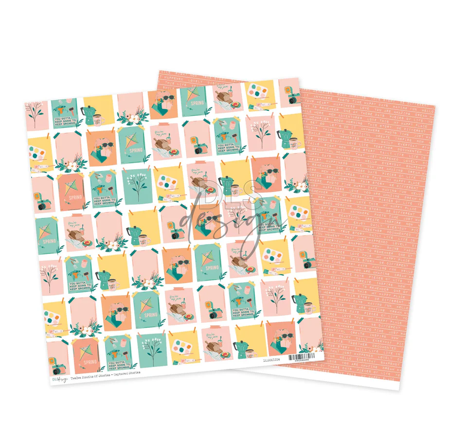 Captured Stories - 12" - Twelve Months Of Stories  Captured Stories - 12" - Twelve Months Of Stories