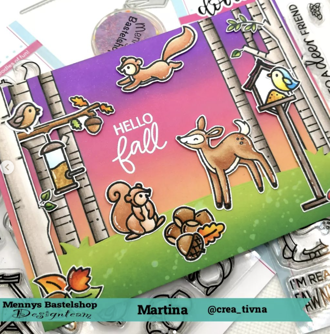 Rosa für den Herbst