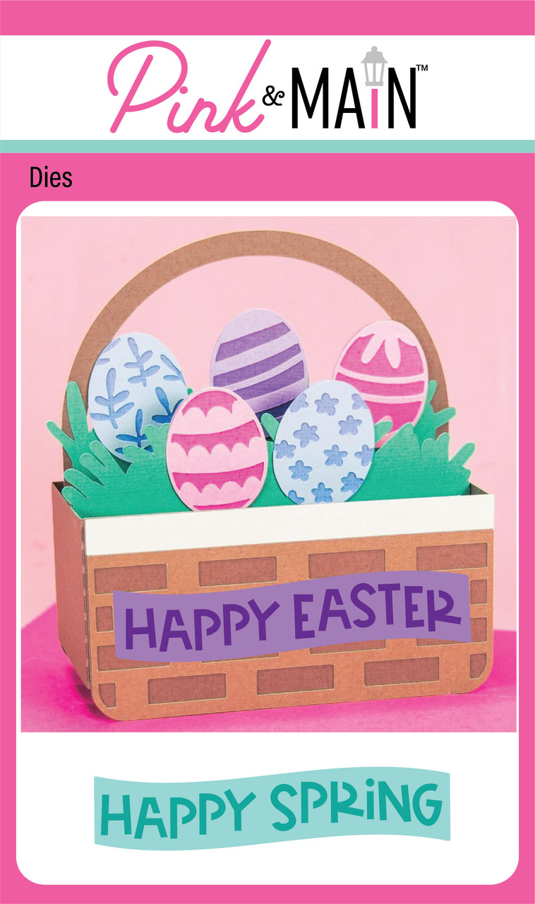 Easter Basket Pop Up Card - Dies