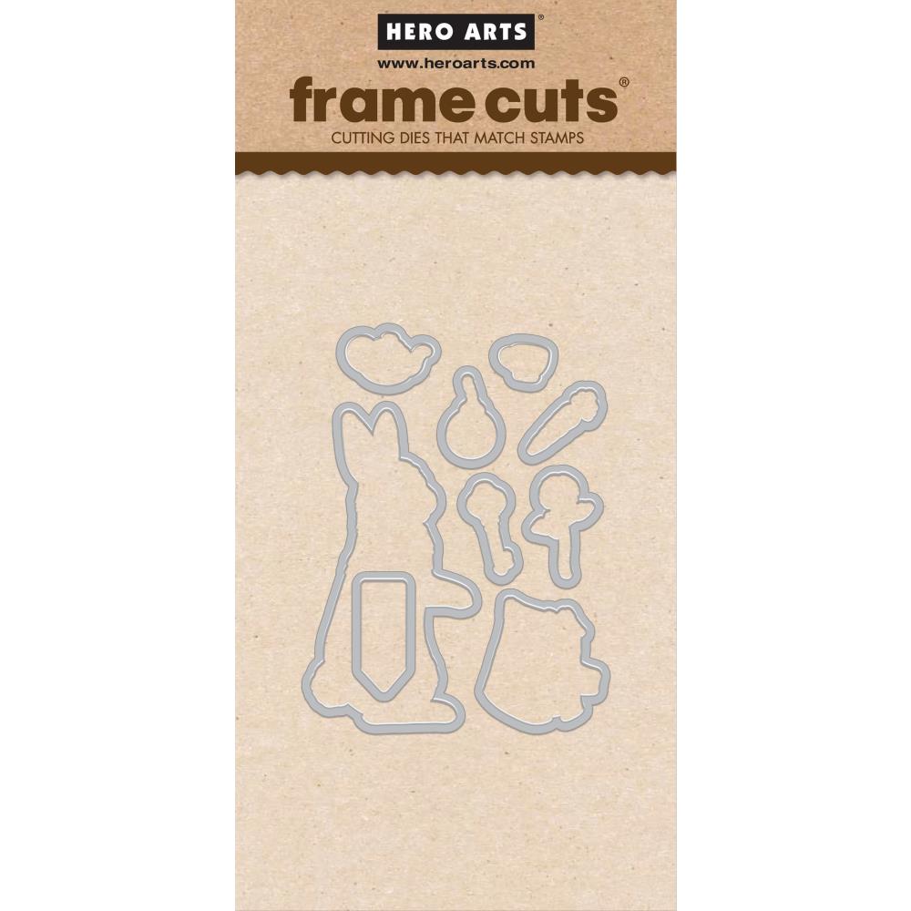 Hero Arts Color Layering Frame Cut Dies - Color Layering Rabbit Hero Arts Color Layering Frame Cut Dies - Color Layering Rabbit