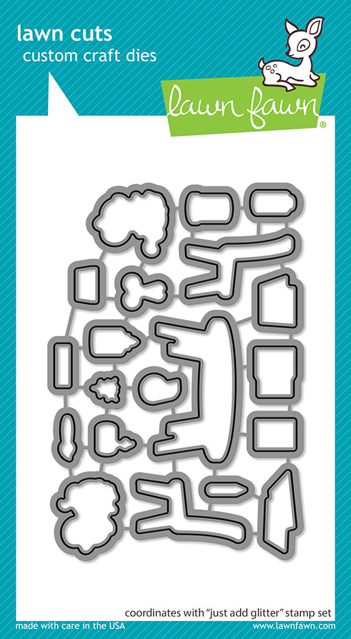 Just add Glitter - Lawn Cuts Just add Glitter - Lawn Cuts