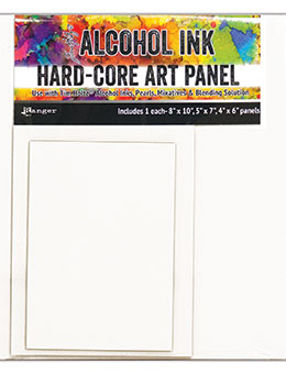 Hard Core Art Panel - Alcohol Ink - Tim Holtz - Rectangle