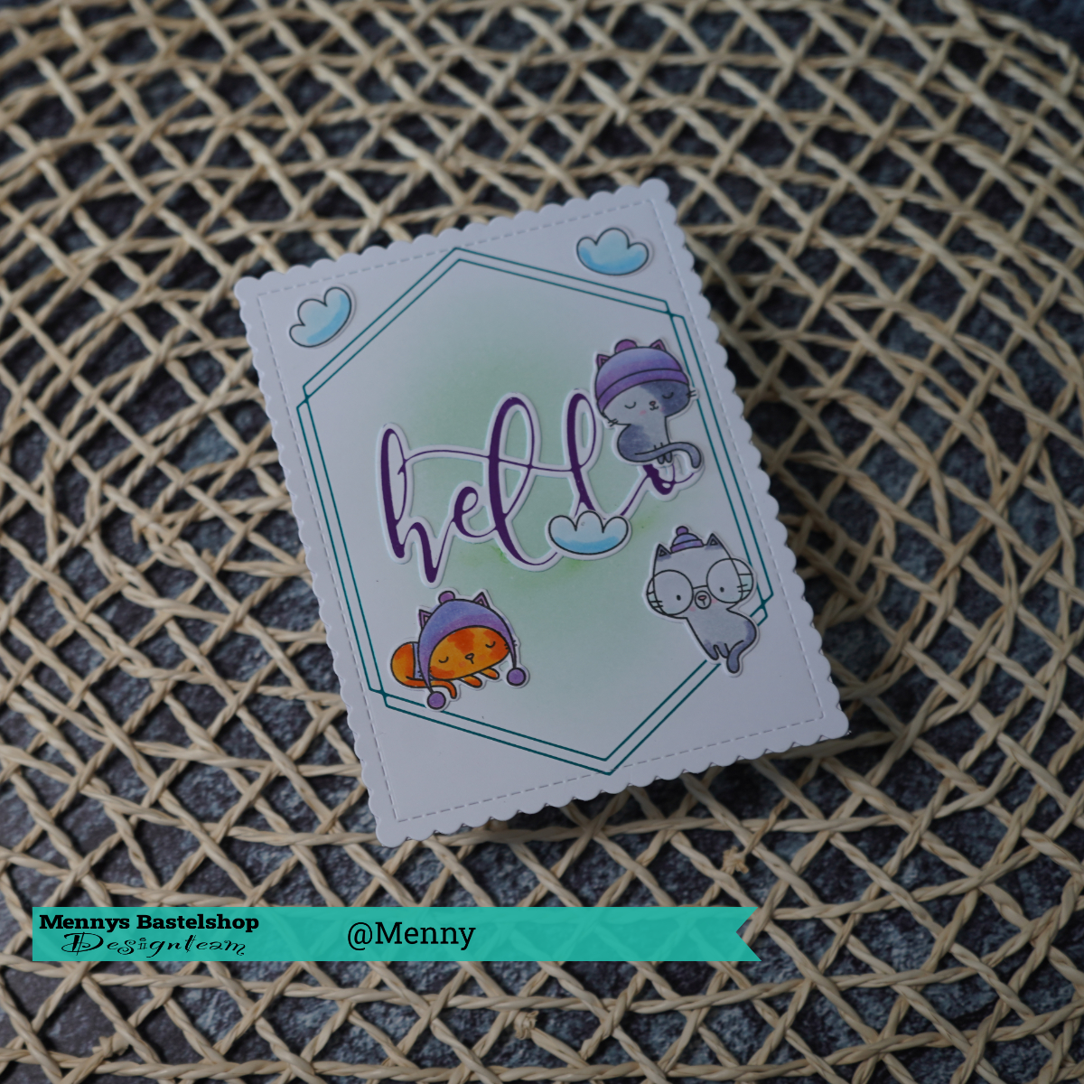 Glowing Geometry Hot Foil Plate Glowing Geometry Hot Foil Plate