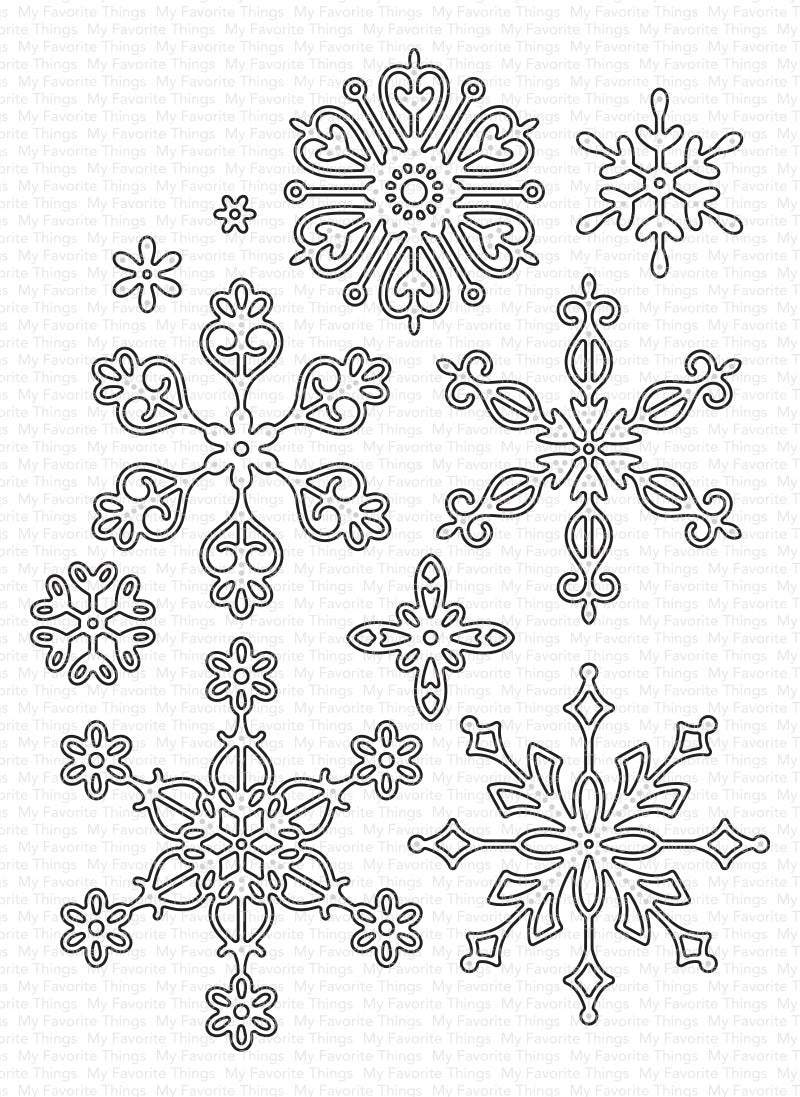 Stylish Snowflakes - Die-namics